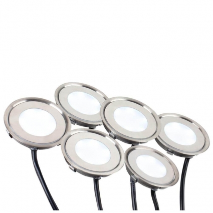 Встраиваемый светодиодный светильник Arlight KT-R-6x0.5W Led Warm White 12V 018233