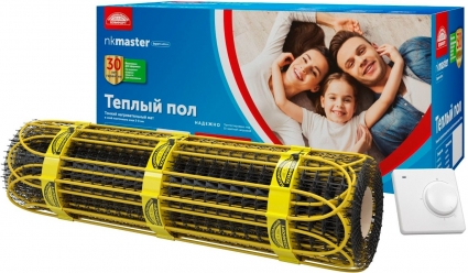 Теплый пол Национальный комфорт Мастер 2НК 1200-8,0 c терморегулятором