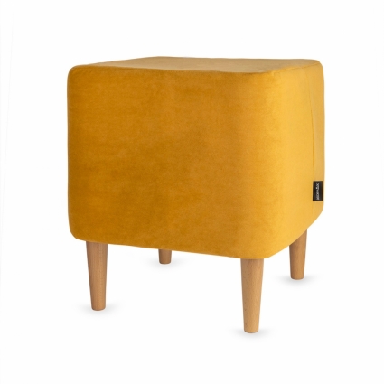 Пуф ARBEN DECOR MAGIC Азимут Ultra Mustard желтого цвета