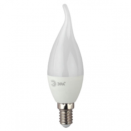 Лампа светодиодная ЭРА E14 8W 2700K матовая LED BXS-8W-827-E14 R Б0051853
