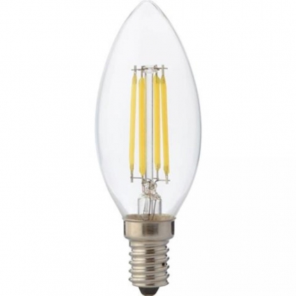 Лампа светодиодная филаментная E14 4W 2700К 001-013-0004