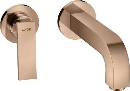 Смеситель Axor Citterio 39121300 для раковины, полированное красное золото