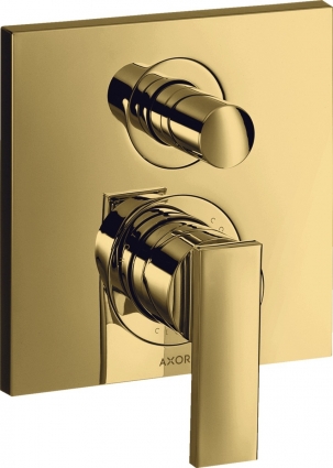 Смеситель Axor Citterio 39455990 для ванны с душем, полированное золото