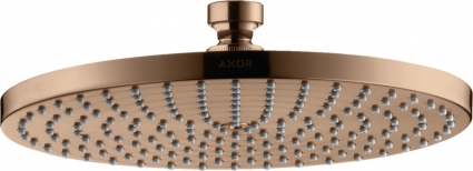 Верхний душ Axor Starck 28494300 полированное красное золото