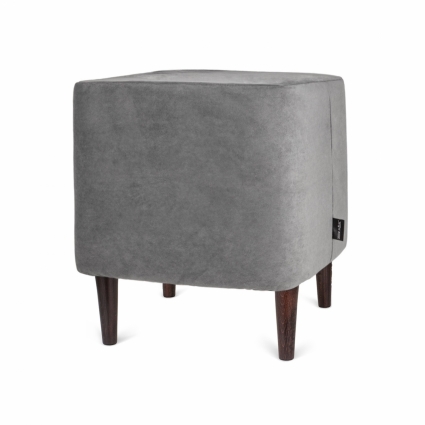 Пуф ARBEN DECOR MAGIC Азимут Ultra Grey с ножками цвета венге