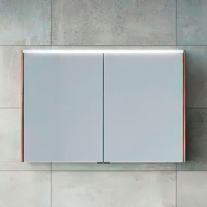 Зеркало-шкаф VitrA Metropole 80 сливовое дерево