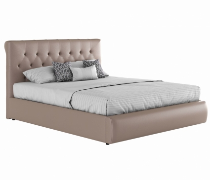 Кровать MYROOM Family Амели 180х200 с подъемным механизмом цвета капучино
