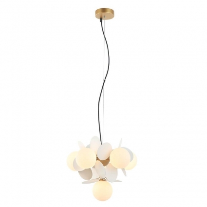 Подвесная люстра Lumien Hall Ilmari LH4136/6P-GD-WT