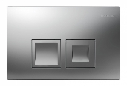 Кнопка смыва Geberit Delta 50 хром матовый
