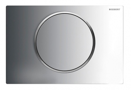 Кнопка смыва Geberit Sigma 10  матовый хром