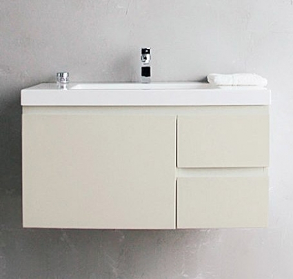 Тумба с раковиной BelBagno Luce 80 tortora lucido