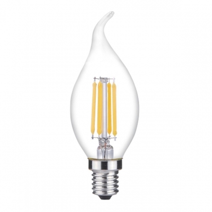 Лампа светодиодная Kink Light E14 6W 2700K прозрачная 098356-2,21