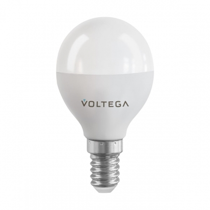 Лампа светодиодная Voltega E14 5W 2700К матовая VG-G45E14cct-WIFI-5W 2428