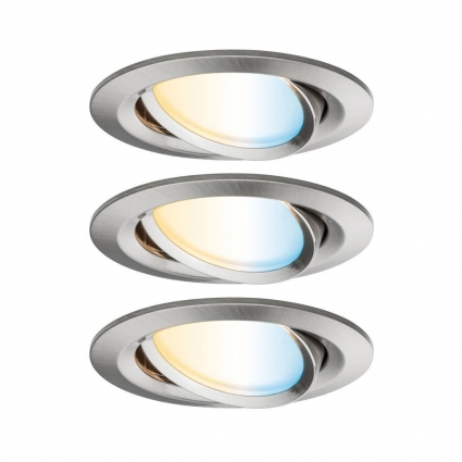 Встраиваемый светодиодный светильник Paulmann Zigbee LED Nova Plus 92962