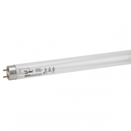 Лампа ультрафиолетовая бактерицидная ЭРА UV-С ДБ 15 Т8 G13 Б0048972