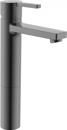 Смеситель Roca Naia 5A3B96NM0 для раковины, brushed titanium black