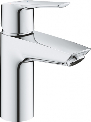 Смеситель Grohe Start 23551002 SilkMove ES, с нажимным донным клапаном, для раковины