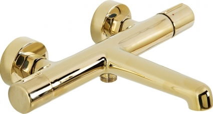 Смеситель BelBagno Uno VASM ORO для ванны с душем