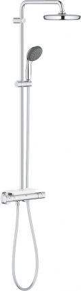 Душевая стойка Grohe Vitalio Start 210 26814001 с термостатом, хром