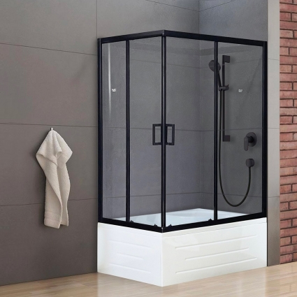 Душевой уголок Royal Bath BP RB8120BP-T-BL-R 120x80 с поддоном