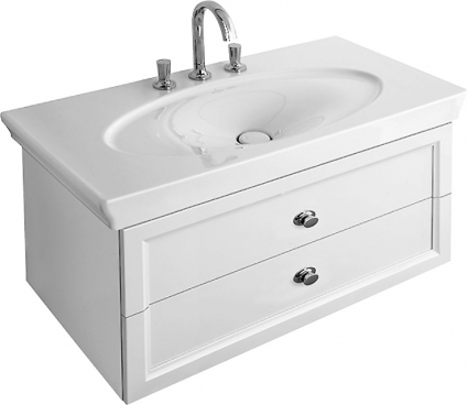 Тумба для комплекта Villeroy & Boch La belle A58400DJ белый глянец