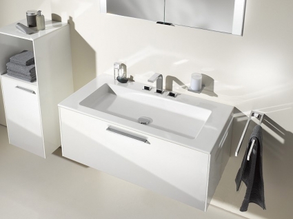 Тумба с раковиной Keuco Royal 60 белый глянец 105 см