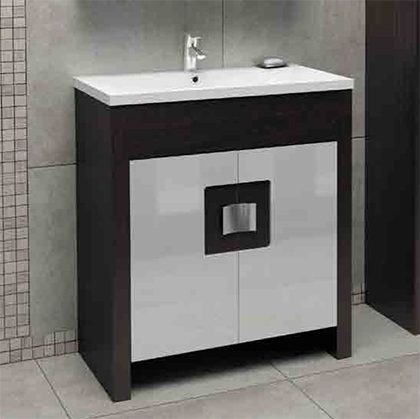 Тумба с раковиной Edelform Quadro 75