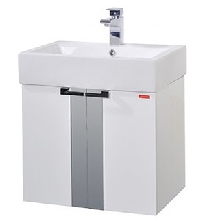 Тумба с раковиной Edelform Fresh 60 белая