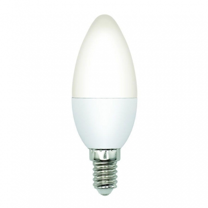 Лампа светодиодная Volpe E14 6W 6500K матовая LED-C37-6W/6500K/E14/FR/SLS UL-00008796