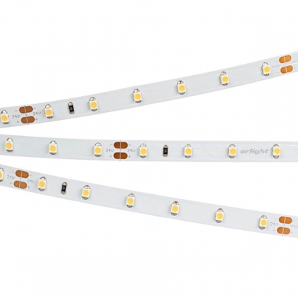 Светодиодная лента Arlight 4,8W/m 60LED/m 3528SMD теплый белый 5M 027935(2)