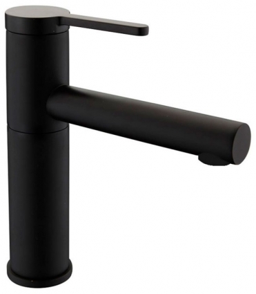 Смеситель Bravat Black F1410445BW-RUS для раковины, черный