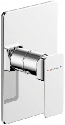 Смеситель Bravat Phillis PB856101CP-ENG для душа, хром