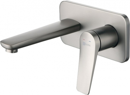 Смеситель Lemark Bronx LM3726GM С ВНУТРЕННЕЙ ЧАСТЬЮ, для раковины, графит