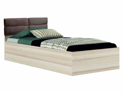 Кровать MYROOM Family Виктория 90х200 цвета дуб молочный с матрасом