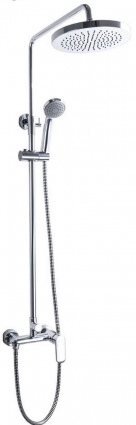 Душевая стойка Bravat Opal R F9125183CP-A2-RUS хром