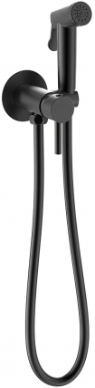 Гигиенический душ Bravat D9151BW-ENG со смесителем, чёрный