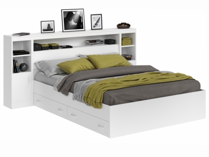 Кровать MYROOM Family Виктория 160х200 белого цвета с матрасом