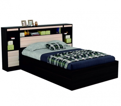 Кровать MYROOM Family Виктория 140х200 бежево-коричневого цвета с матрасом 