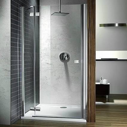 Душевая дверь в нишу Radaway Almatea DWJ 130 L, прозрачное стекло