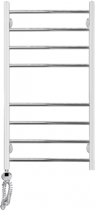 Полотенцесушитель электрический Domoterm Куба П8 40x80 EL, хром, L