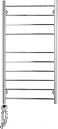 Полотенцесушитель электрический Domoterm Медея П10 50x100 EL, хром, L