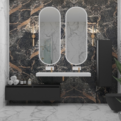 Тумба Armadi Art Flat Valessi Uno-S 140 антрацит матовый