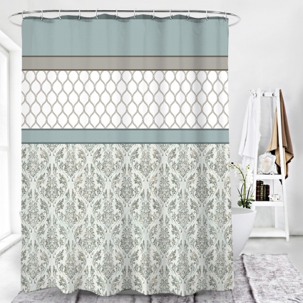 Штора для ванной Carnation Home Fashions Damascus 180х180