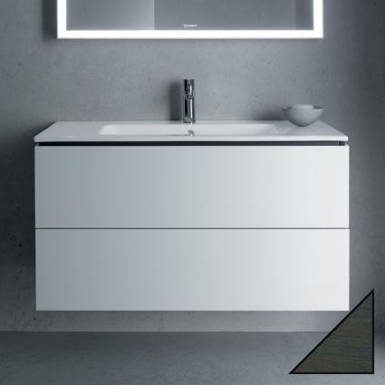 Тумба с раковиной Duravit L-Cube LC6242 103 коричневая сосна