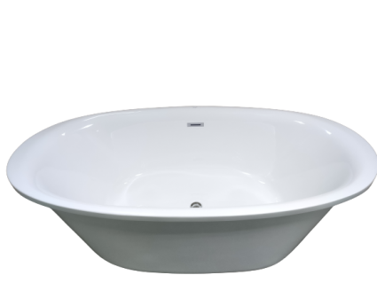 Отдельностоящая акриловая ванна CeruttiSpa Braies 1870x970x570  CT7769