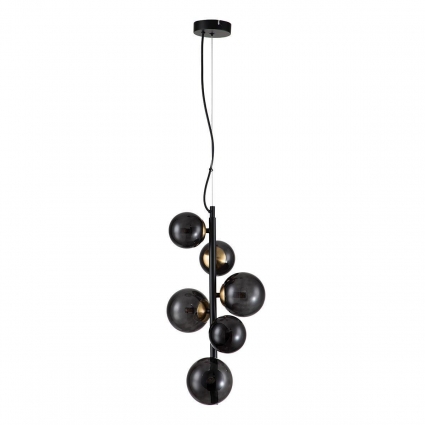 Подвесная люстра Indigo Molecola 11018/6P Black V000197