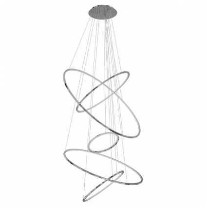 Подвесной светодиодный светильник Kink Light Амия 07675,02 хром