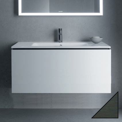 Тумба с раковиной Duravit L-Cube LC6142 103 коричневая сосна