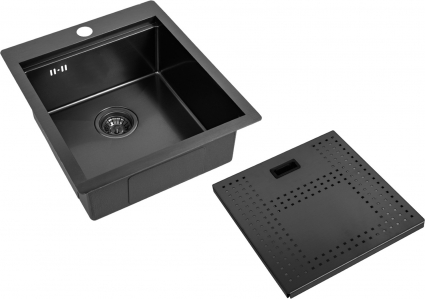 Мойка кухонная Zorg Master N-4552 Grafit