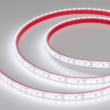 Светодиодная влагозащищенная лента Arlight 9,6W/m 120LED/m 2835SMD холодный белый 5M 034442